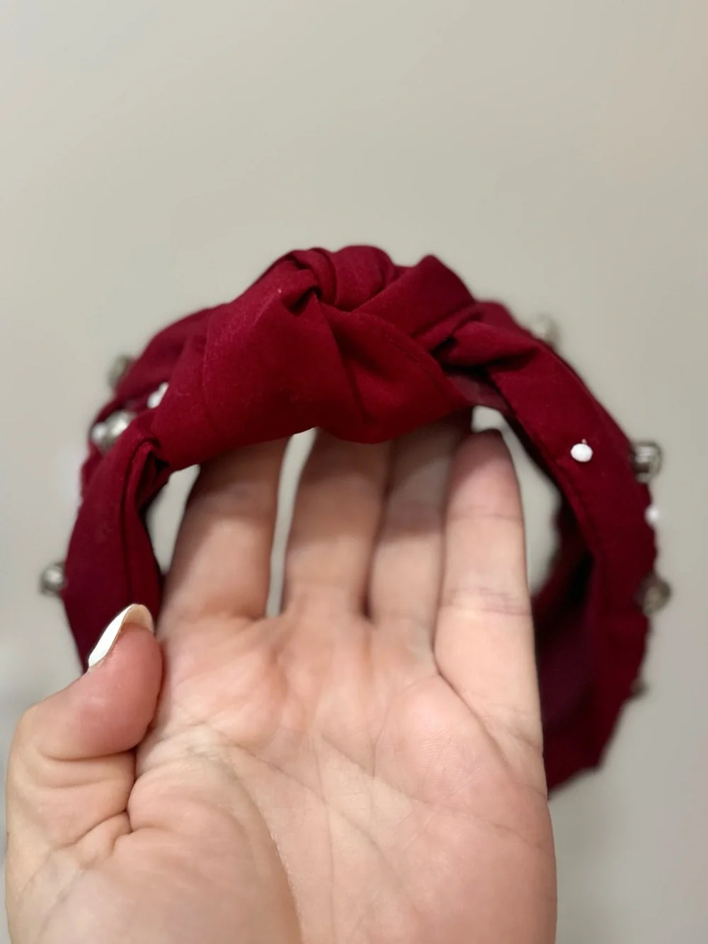 Source Unknown Red Beaded 